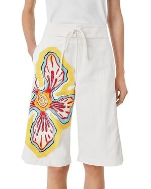 Tresser Bermuda Shorts - White