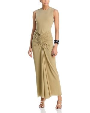 Ronny Kobo Hartley Gathered Dress - Metallic