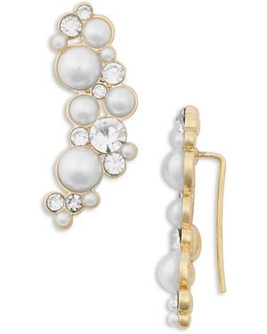 BaubleBar Effie Crawler Earrings - White