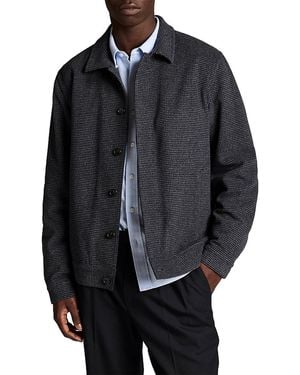 Vince Brushed Bomber Jacket - Black