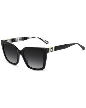 Kate Spade Lilah Square Sunglasses, 55Mm - Metallic