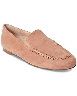Jack Rogers Camden Suede Loafers - Pink