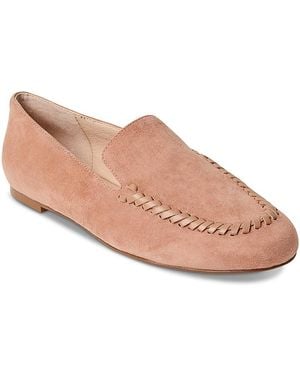 Jack Rogers Camden Suede Loafers - Pink