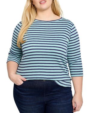 NIC+ZOE Boat Tee - Blue