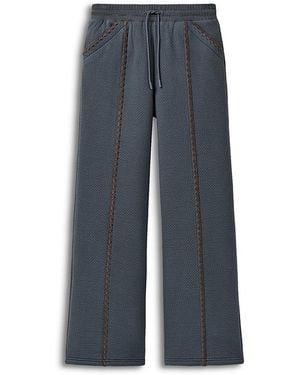 UGG Dina Shell Stitch Wide Leg Pants - Blue