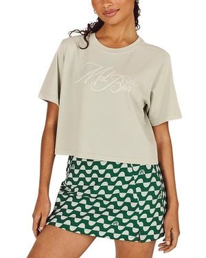 Malbon Blanca Crewneck Tee - Green