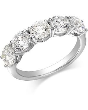 Bloomingdale's Fine Collection Luxe Collection Certified Lab Grown Diamond Ring - White