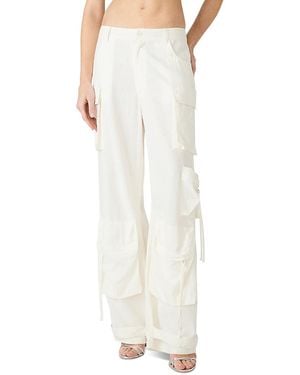 Steve Madden Duo Multi Pocket Pants - White