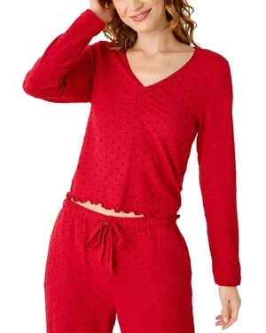 Pj Salvage Femme De Noel Pajama Set - Red