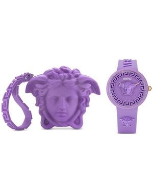 Versace Medusa Pop Watch, 38Mm - Purple