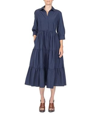 Callas Milano Marseille Tiered Dress - Blue