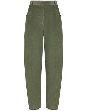 Blazé Milano Amara Sorraia Tapered Pants - Green