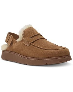 Fitflop Gen-Ff Shearling Lined Seumules - Brown