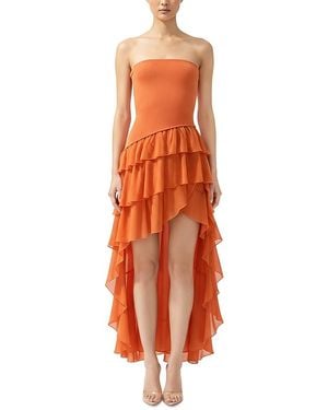Designer Orange Asymmetrical Dresses for Women - Up to 71% off | Lyst