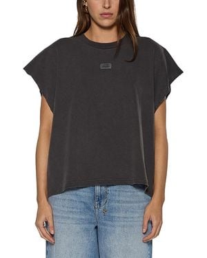 Ksubi Badge Origin Tank Washed Tee - Black