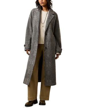 Faherty Wool Blend Coat - Black