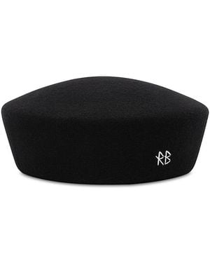 Ruslan Baginskiy Pillbox Wool Felt Hat - Black