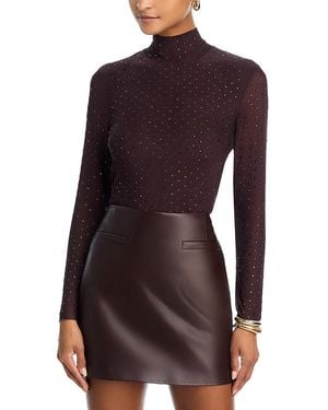 Aqua Embellished Top - Purple