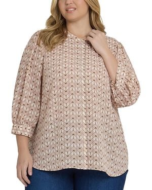 NYDJ Bonnie Blouse - Brown