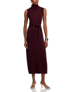 Wayf Arabella Sweater Dress - Red