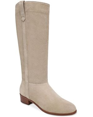 Veronica Beard Dwyer Pull On Tall Boots - White