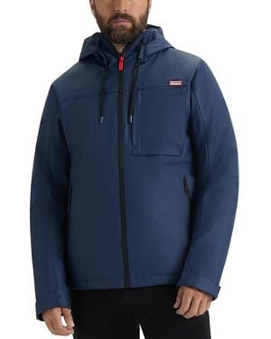 HUNTER Mill Waterproof Jacket - Blue