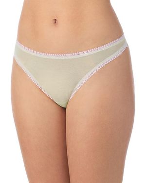 On Gossamer Mesh Hip G-String - Brown