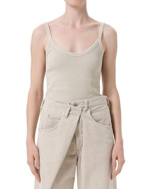 Agolde Jordan Tank - Natural