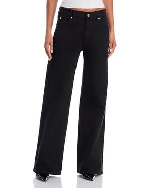 Kobi Halperin Sagit High Rise Wide Leg Jeans - Black