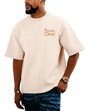 Brain Love Love And Dance T Shirt - Natural