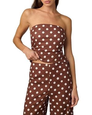 Joe's Jeans The Mariel Strapless Top - Red