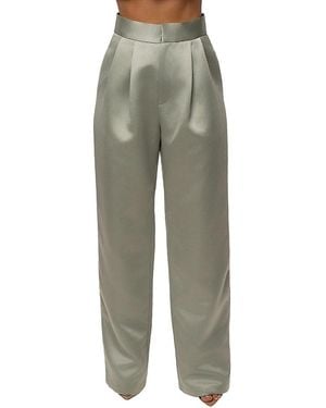 JLUXLABEL City Nights Satin Trouser - Green