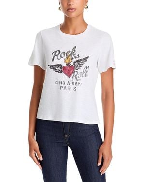 Cinq À Sept Lamour Rock Graphic Tee - White