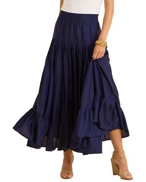 Calypso St. Barth Lourdes Skirt - Blue