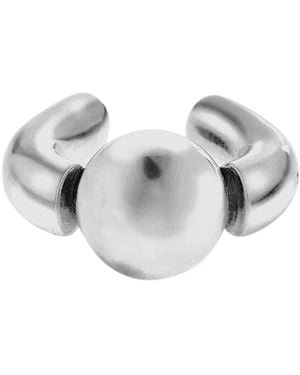Balenciaga Camden Nose Ring - White