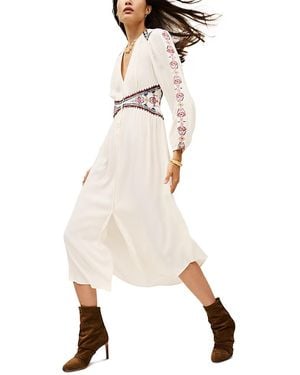 Ba&sh Tina Robe Dress - White