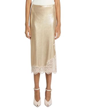 Marella Mllring Slip Skirt - Natural
