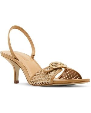Steve Madden Henrietta Slingback Sandals - Metallic