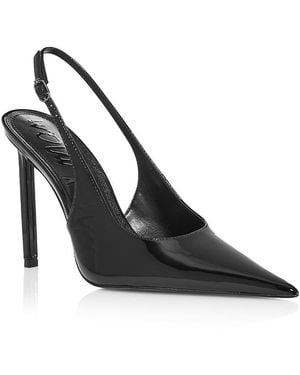 Sam Edelman Tegan Patent Leather Slingback Pumps - Black