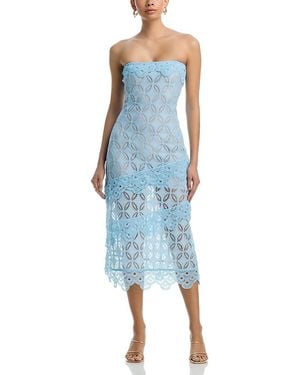 Waimari Azura Midi Dress - Blue