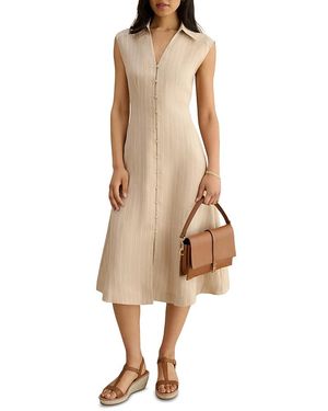 Hobbs Charlize Dress - Natural