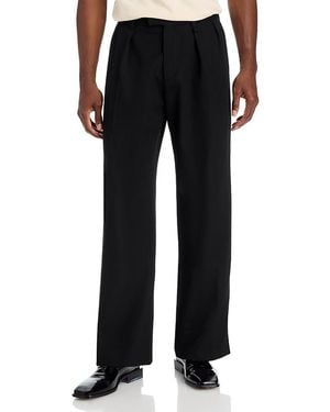 Willy Chavarria Vestimenta Pleated Pants - Black