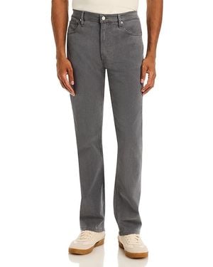 FRAME Modern Straight Fit Brushed Twill 32.5 Jeans - Gray