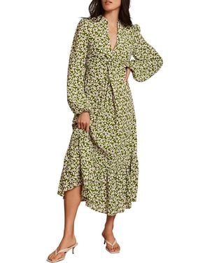 Mint Velvet Midi Dress - Green