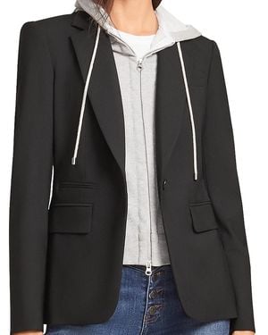 Veronica Beard Hoodie Dickey - Gray