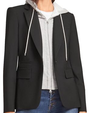 Veronica Beard Hoodie Dickey - Gray