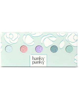 Hanky Panky Signature Original-Rise Thongs, Set Of 5 - Blue