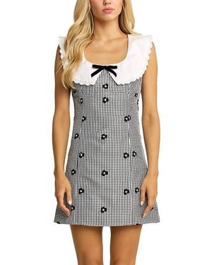 Elevator Disco Tempting Mini Dress - Blue