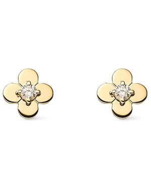 Ana Luisa Solid Mini Flower Studs - Metallic
