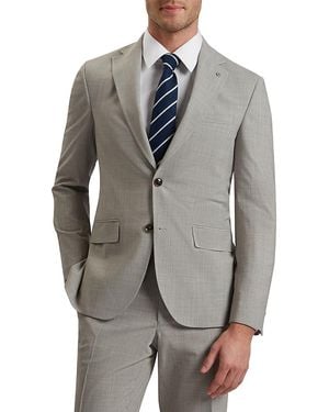 Ted Baker Sharkskin Classic Wool Modern Fit Suit Jacket - Gray